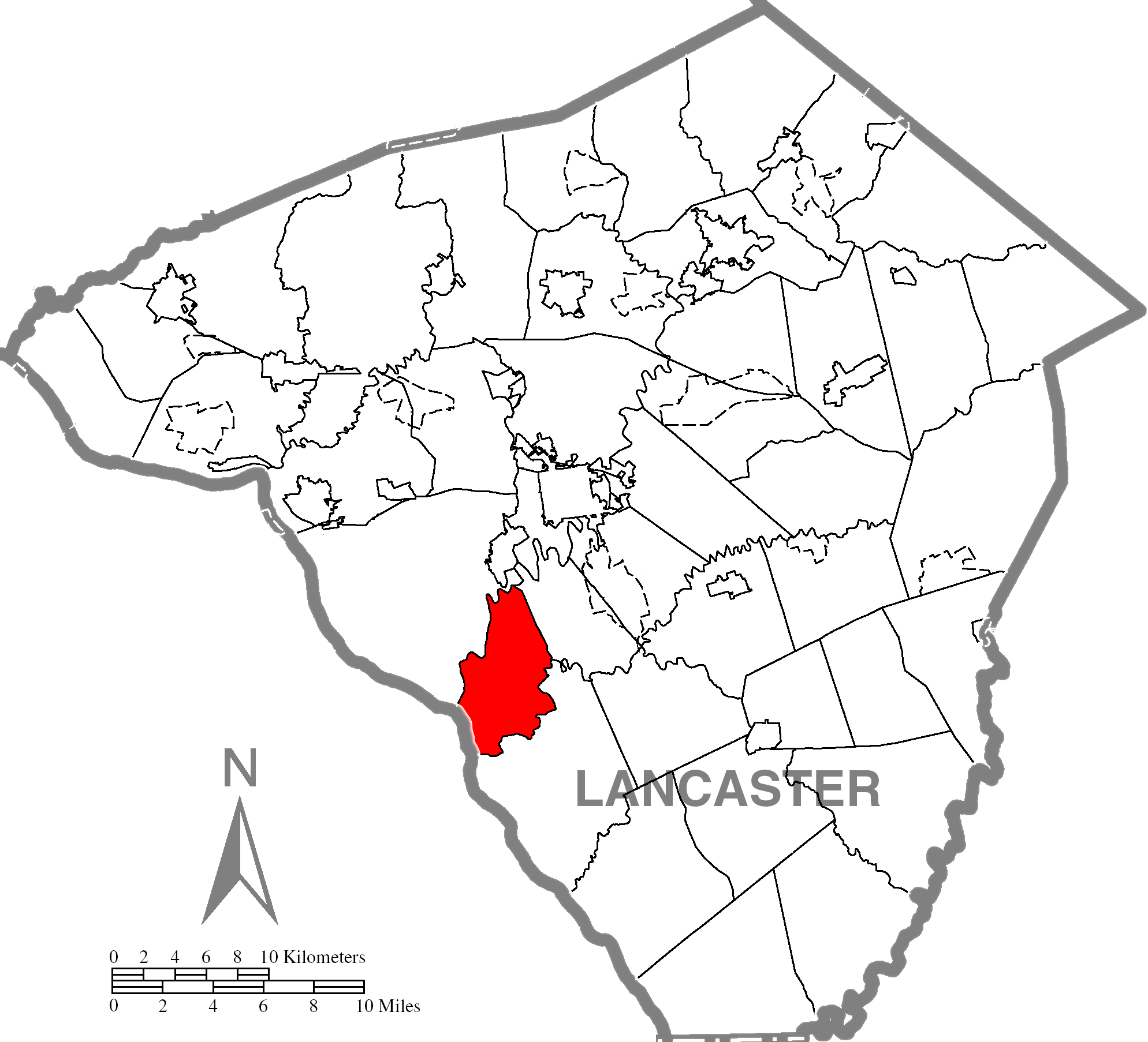 Conestoga_Township,_Lancaster_County_Highlighted
